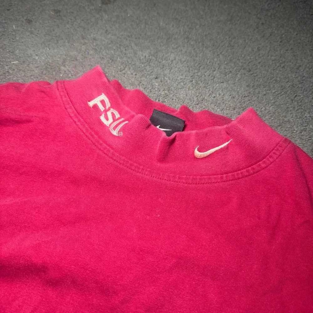 Vintage Nike FSU Florida State Seminoles Coach Sexton 2002 Mock Neck Shirt XL